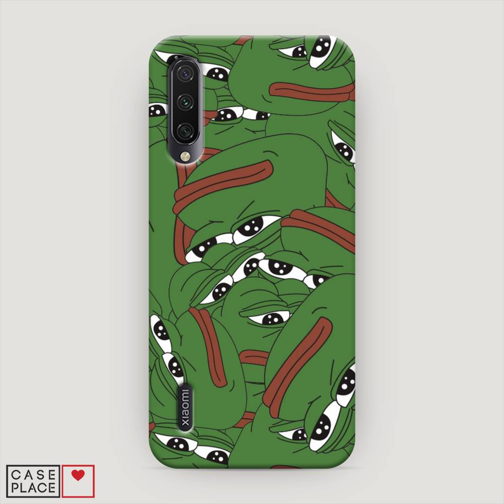 

Пластиковый чехол "Печальный frog" на Xiaomi Mi A3, 36020-7