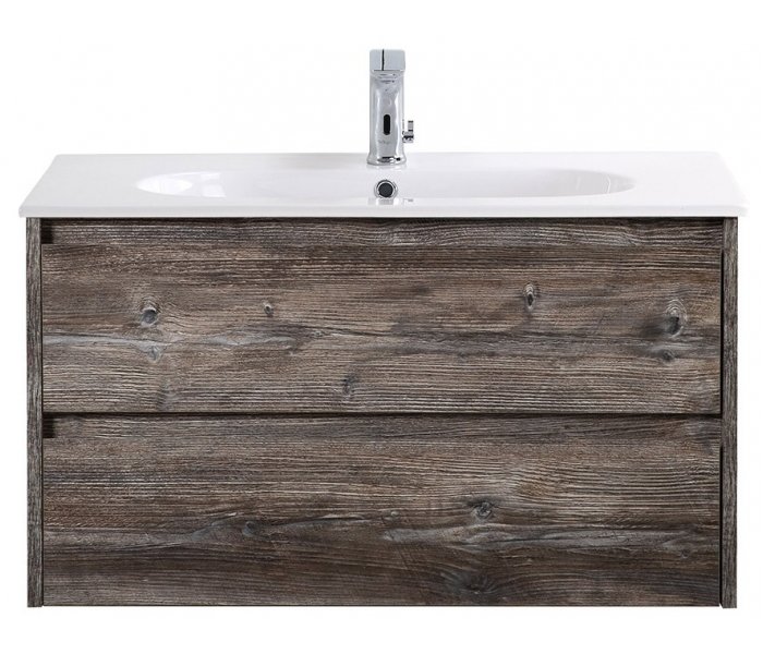 

Тумба с раковиной BelBagno Kraft 90-LOV-900 Pino Pasadena, Серый, Kraft