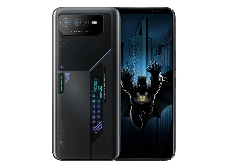

Смартфон ASUS ROG Phone 6 12/256GB Batman Edition Черный, ROG Phone 6