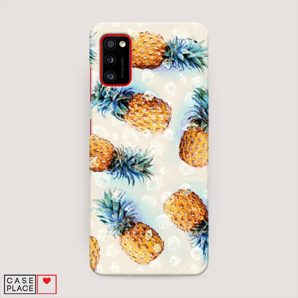 

Пластиковый чехол "Ананасы" на Samsung Galaxy A41