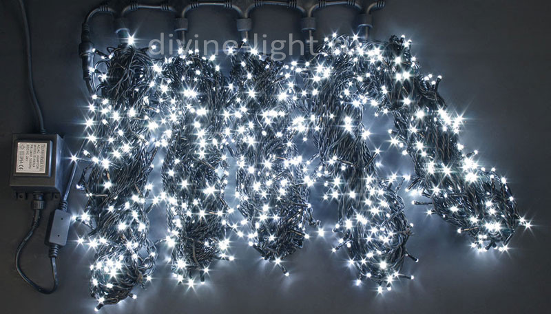 

Световой занавес Rich LED RL-S5*20-B/W 20x0,5 м белый холодный