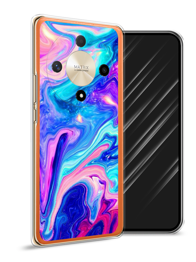 

Чехол Awog на Honor X9B "Потеки краски", Розовый, 6122550-1