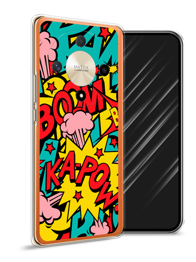 

Чехол Awog на Honor X9B "Постер pop art", Бирюзовый;желтый;красный, 6122550-1