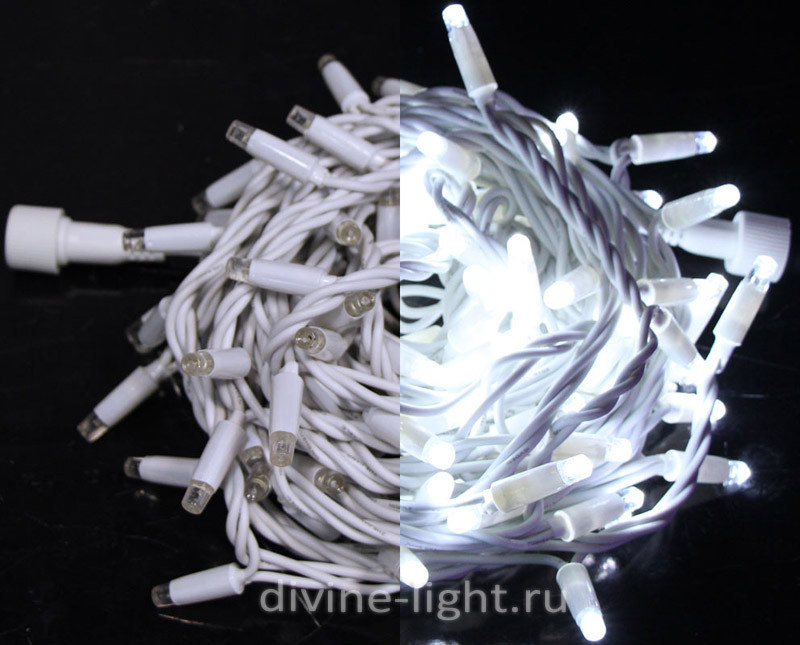 

Светодиодная нить Rich LED RL-S10C-24V-RW/W
