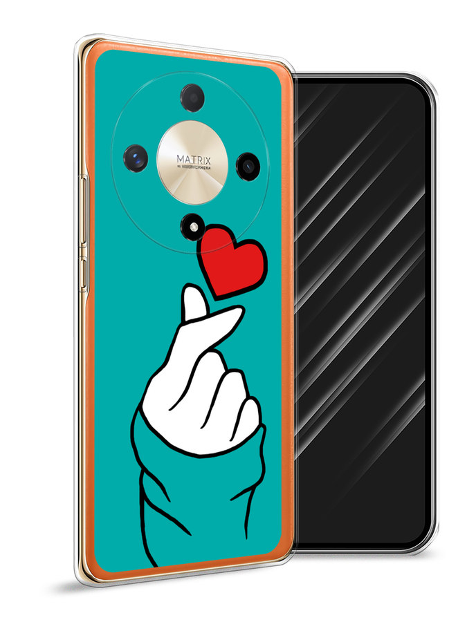 

Чехол Awog на Honor X9B "Маленькое сердечко", Голубой;белый;красный, 6122550-1