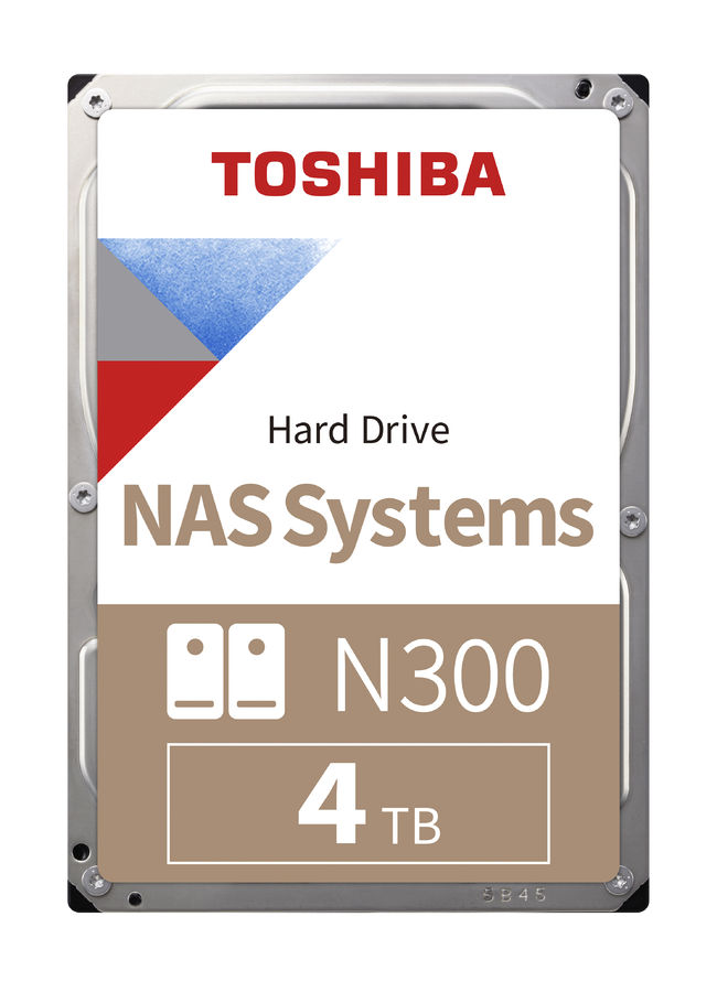 

HDD Toshiba 4 ТБ N300 NAS (HDWG440UZSVA), N300 NAS