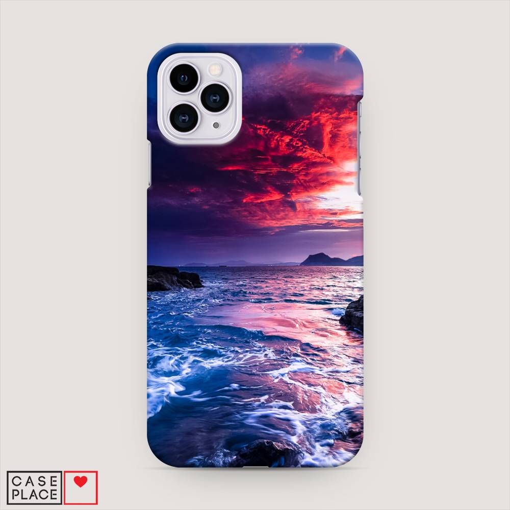 

Пластиковый чехол "Волны 1" на Apple iPhone 11 Pro Max, 12220-3