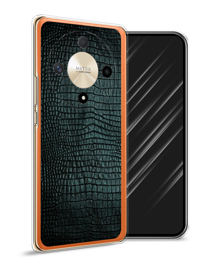 

Чехол Awog на Honor X9B "Черная змея", Черный;серый;голубой, 6122550-1