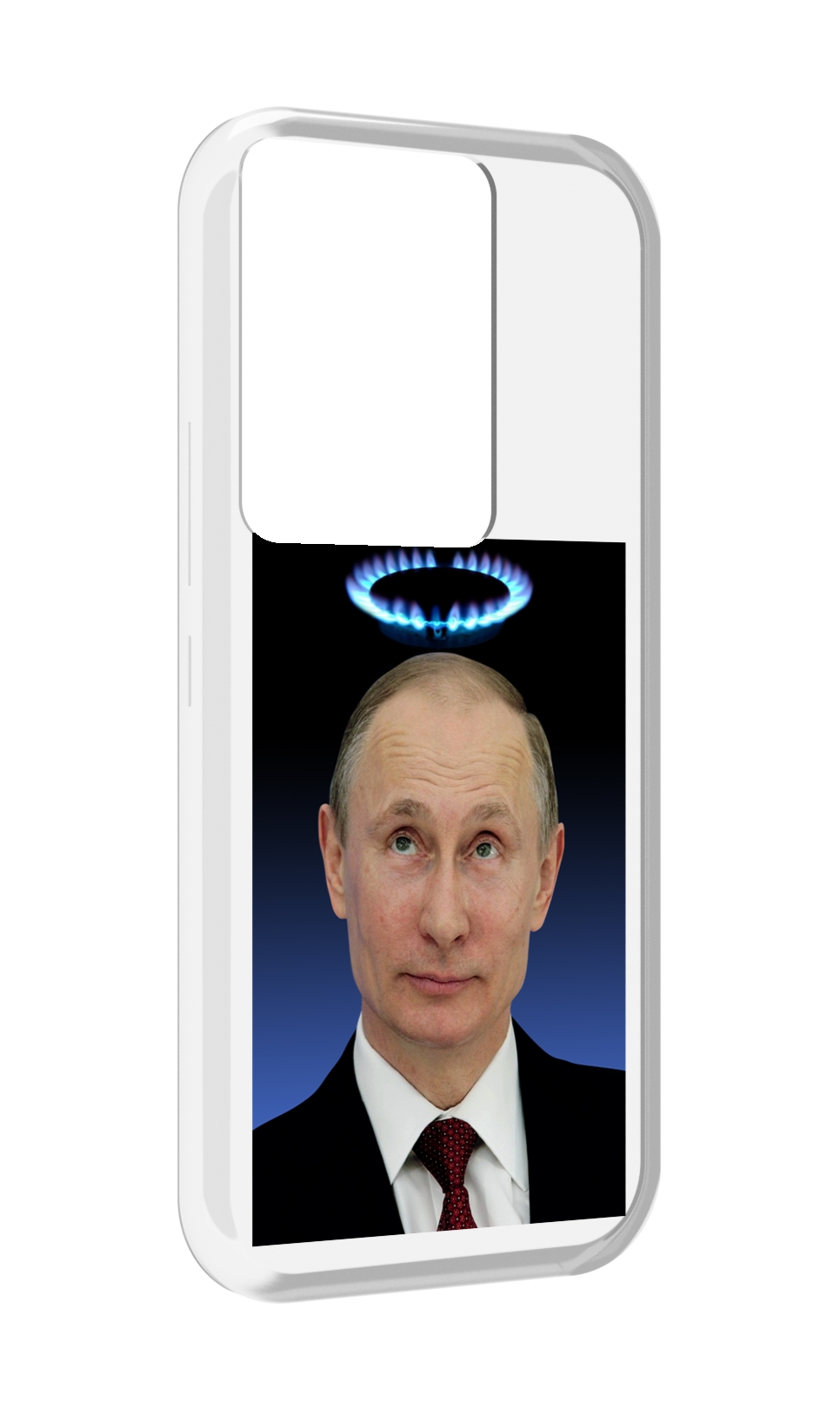 

Чехол MyPads святой газ для Itel Vision 3 Plus / Itel P38 Pro, Прозрачный, Tocco