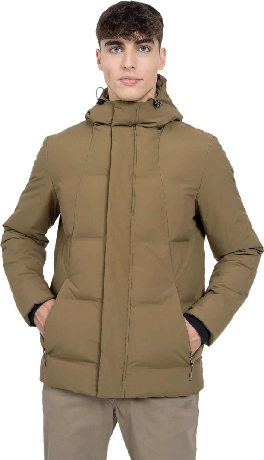 

Куртка мужская 4F MEN'S JACKET коричневая S, Коричневый, MEN'S JACKET