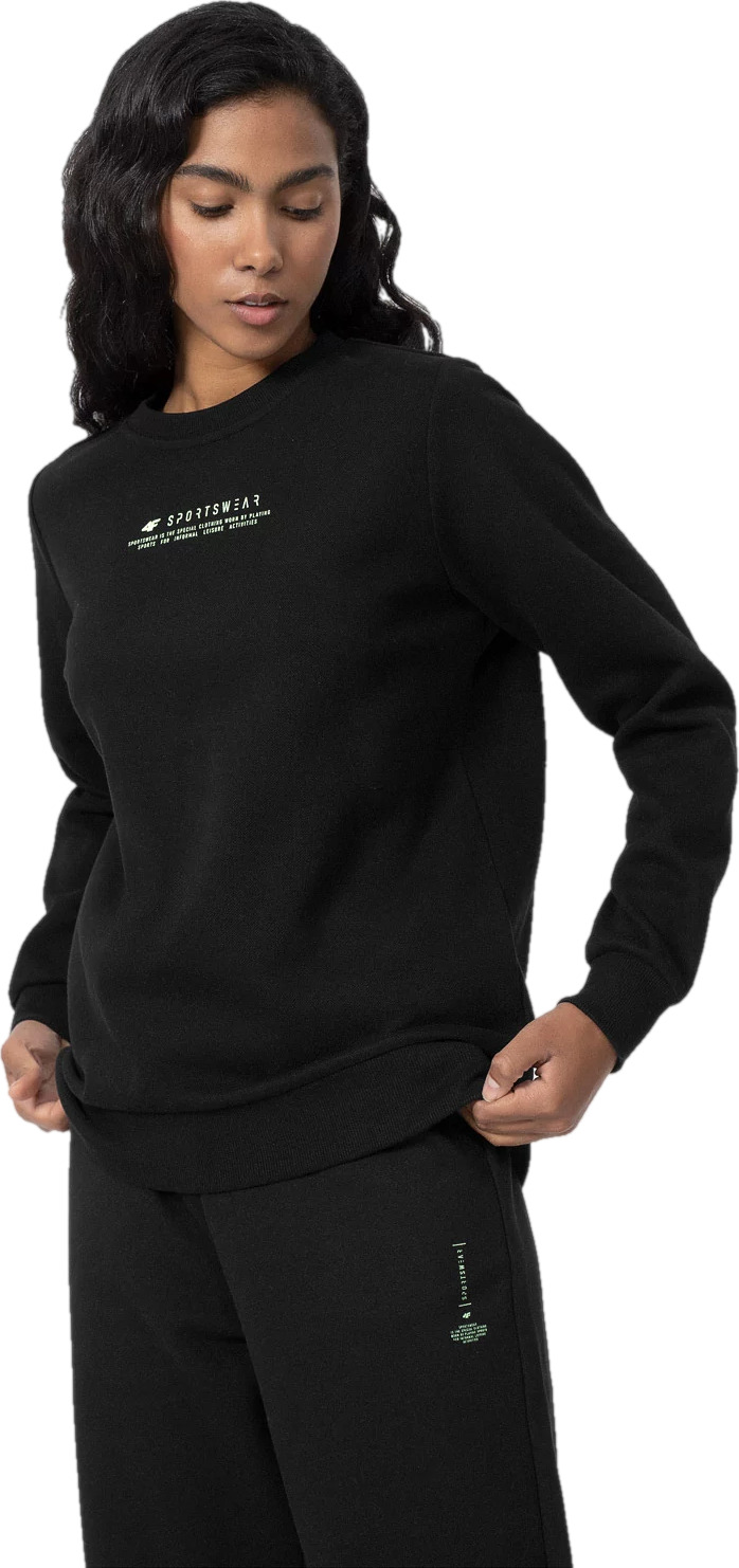 Свитшот женский 4F WOMEN'S SWEATSHIRT черный S