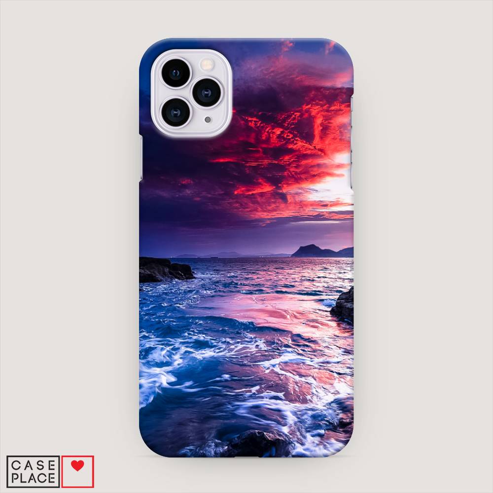 

Пластиковый чехол "Волны 1" на Apple iPhone 11 Pro, 12320-3