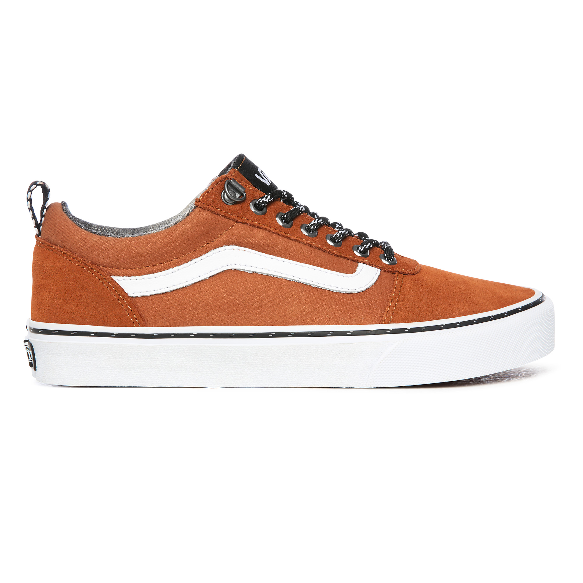 фото Кеды мужские vans mn ward (outdoor)glazed коричневые 9.5 us