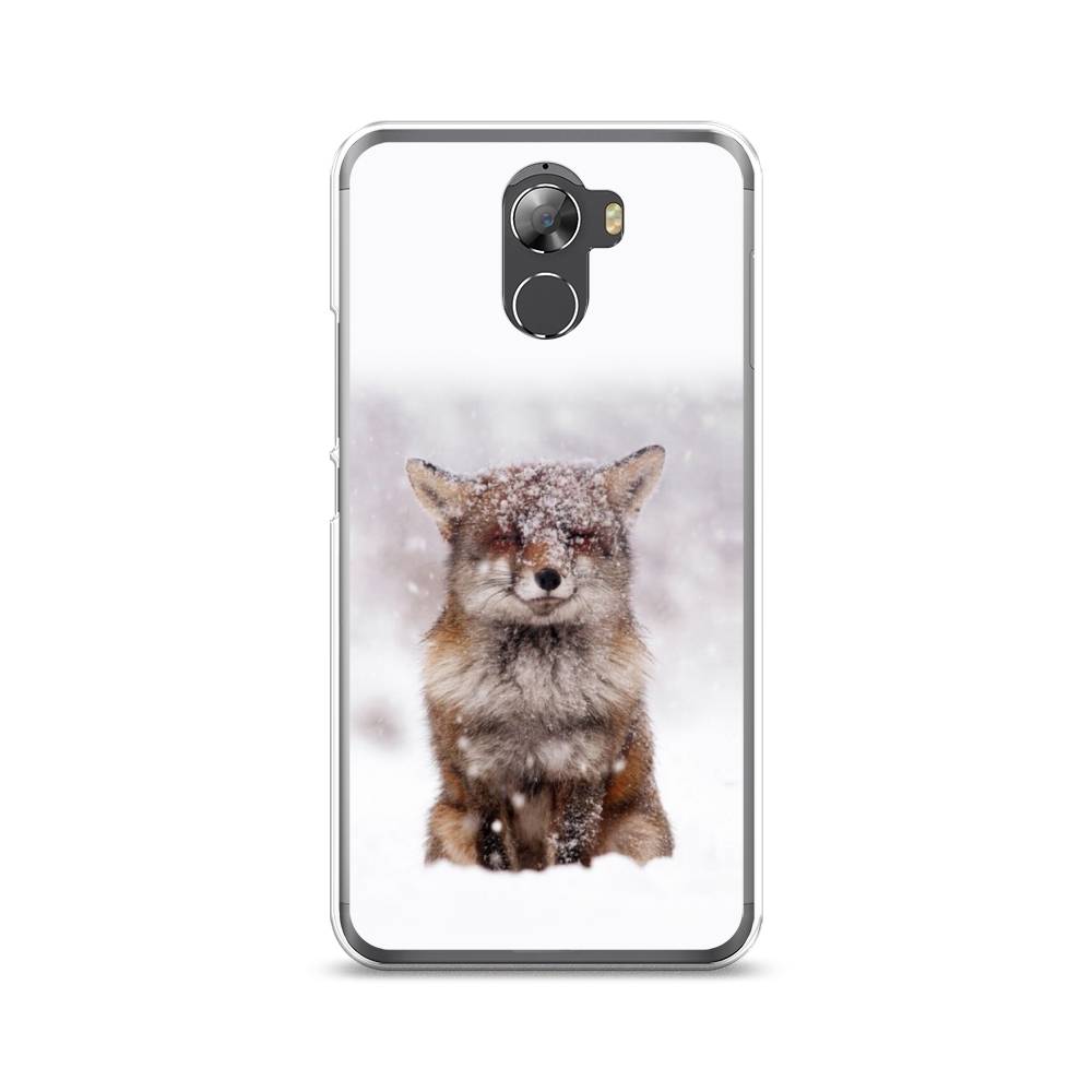 

Чехол на Wileyfox Swift 2 "Зимняя лиса", Белый;серый;коричневый, 210350-1
