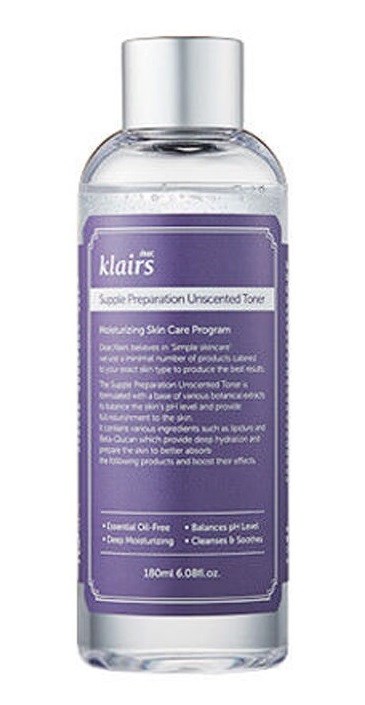 Увлажняющий тонер Klairs Supple Preparation Unscented Toner, 180 мл