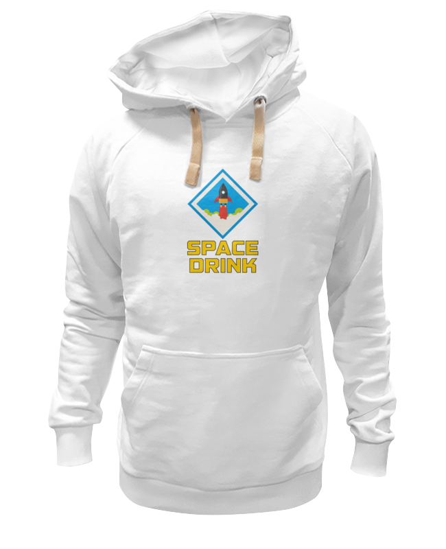 

Худи унисекс Printio Space drink белое 2XL, Белый, Space drink