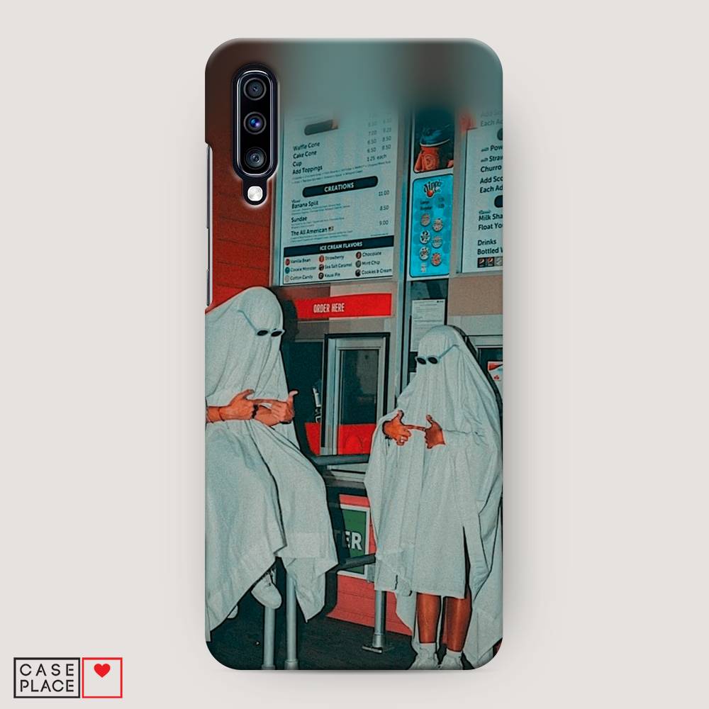 

Пластиковый чехол "Chillin Killin" на Samsung Galaxy A70, 28120-7
