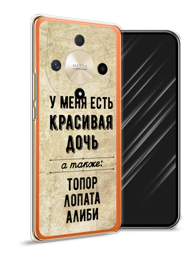 

Чехол Awog на Honor X9B "Красивая дочь", Черный;бежевый, 6122550-1
