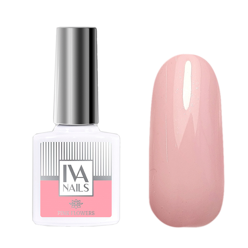 

Гель-лак IVA NAILS Pink Flowers №05, 8 мл