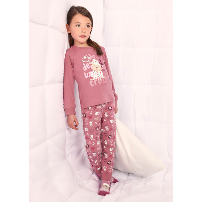 Пижама детская Mayoral 4779, розовый, 110