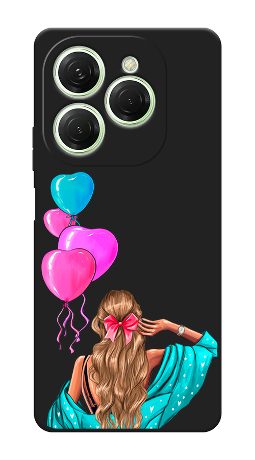 

Чехол Awog на Tecno Spark 20 Pro "День Рождения", Голубой;розовый;бежевый, 304852-1