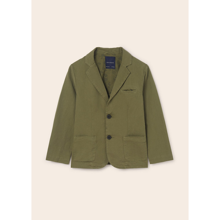 Пиджак детский Mayoral 6445, зеленый, 152 пиджак оверсайз зеленый glvr m