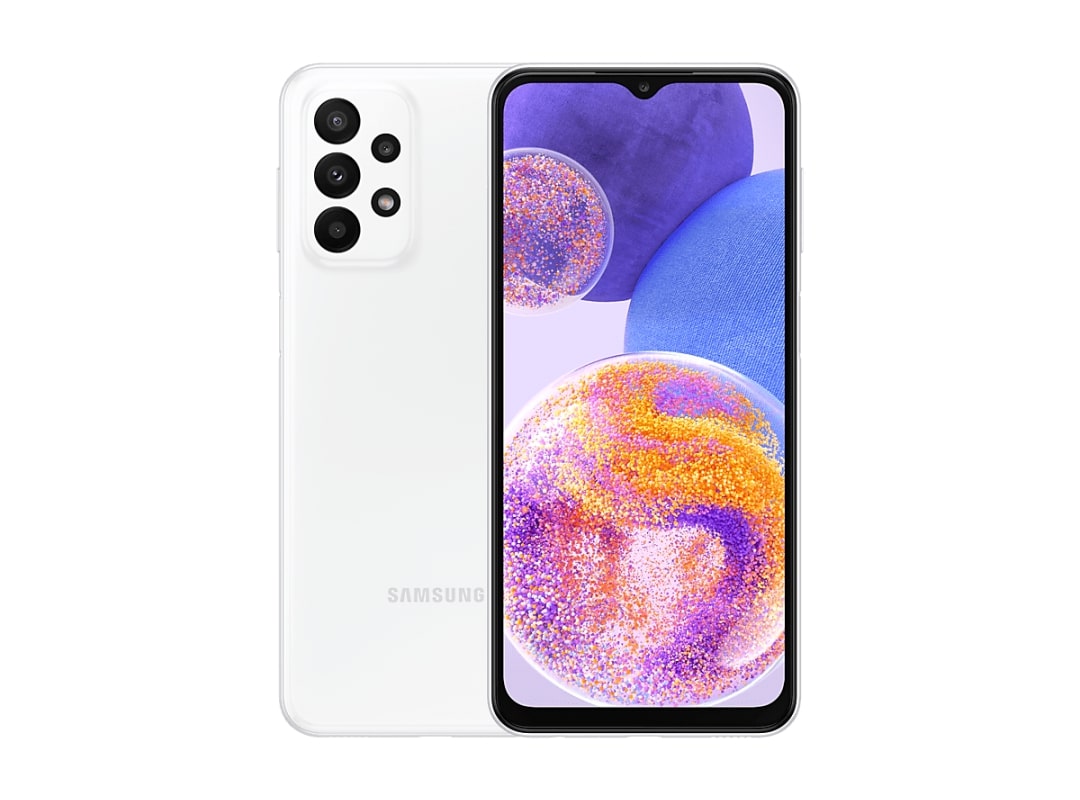 Смартфон Samsung Galaxy A23 6/128GB White (SM-A235FZWKSKZ)