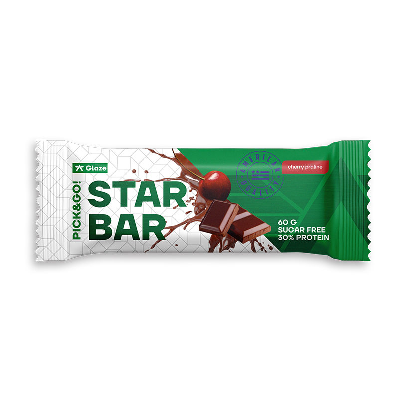 

Red Star Labs STARBAR Glaze, 1 шт, вкус: вишневое пралине