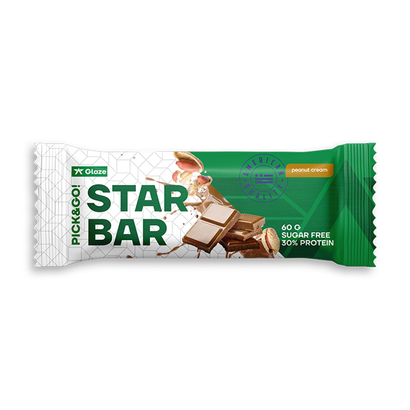 

Red Star Labs STARBAR Glaze, 1 шт, вкус: арахисовый крем