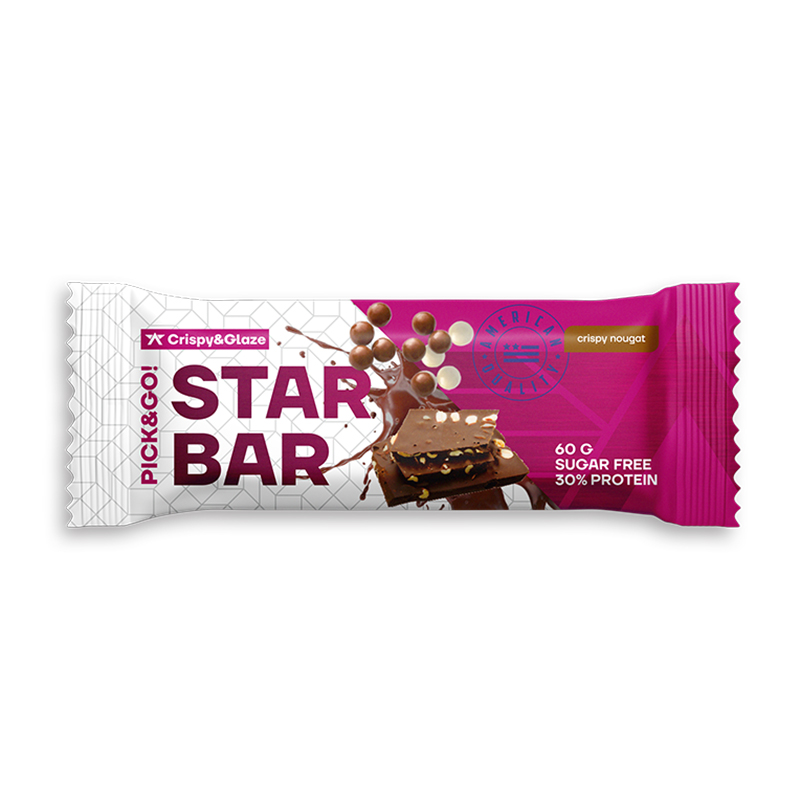 

Red Star Labs STARBAR Crispy&Glaze, 1 шт, вкус: хрустящая нуга