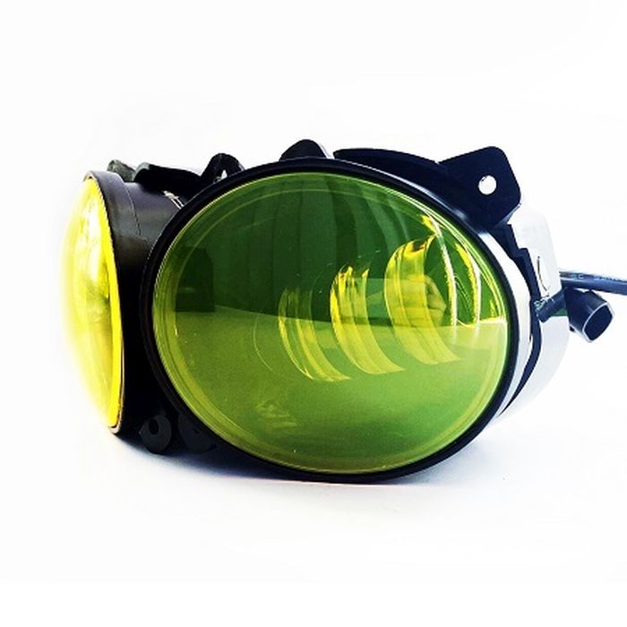 

Фара противотуманная LED ZOOML FL-L02Y 12-24V Lada Granta, Kalina,Largus 95x85x108 Yellow