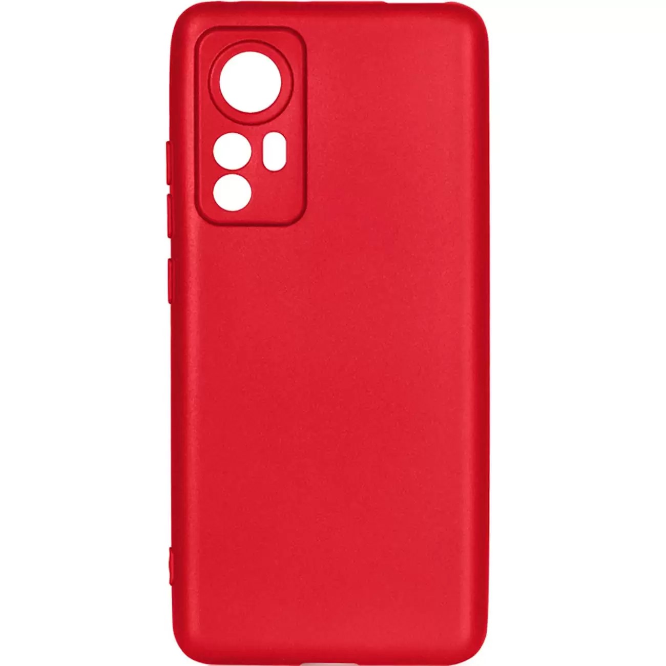 фото Чехол df для смартфона для xiaomi 12/12x df xicase-63 red