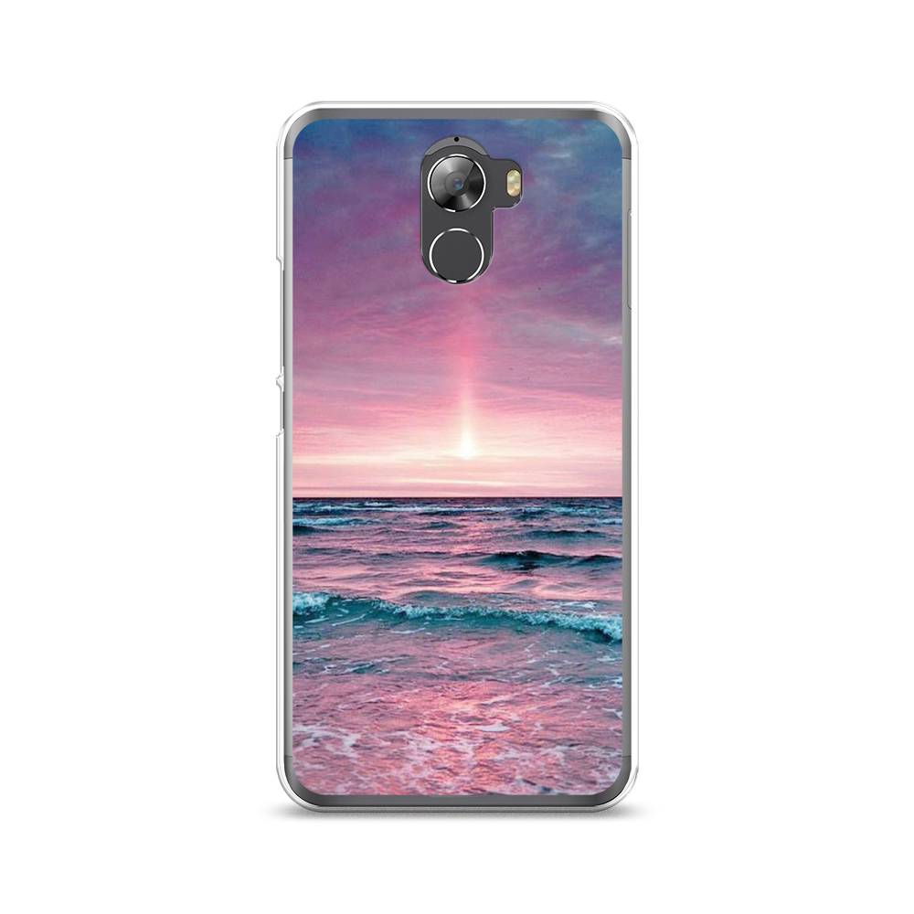 

Чехол на Wileyfox Swift 2 "Восход 3", Розовый;голубой, 210350-2