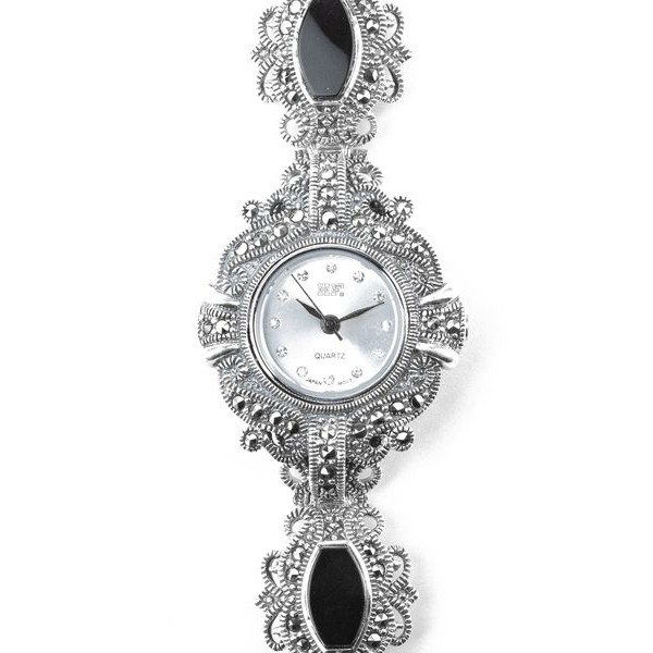 Наручные часы женские Марказит HW0085_Марказит, Оникс, Фианит