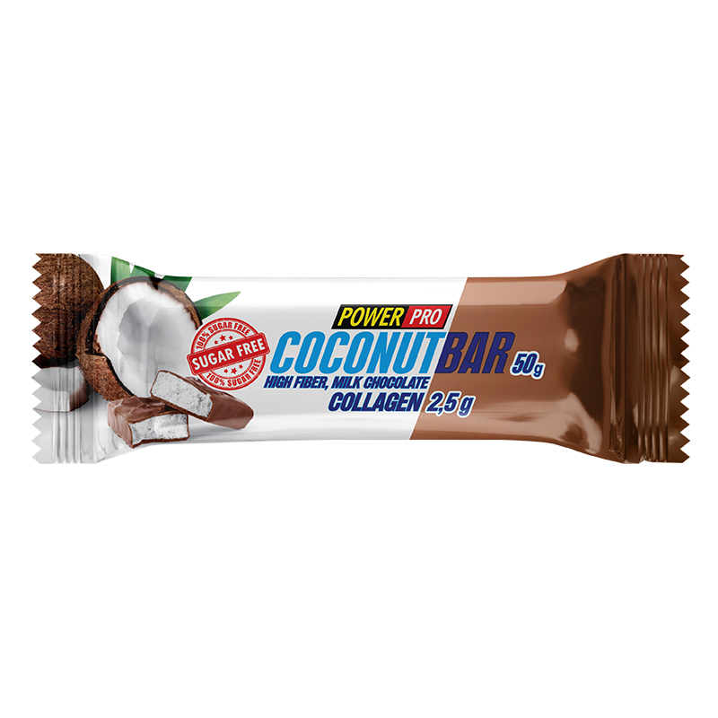 

Power Pro CoconutBar Collagen, 1 шт