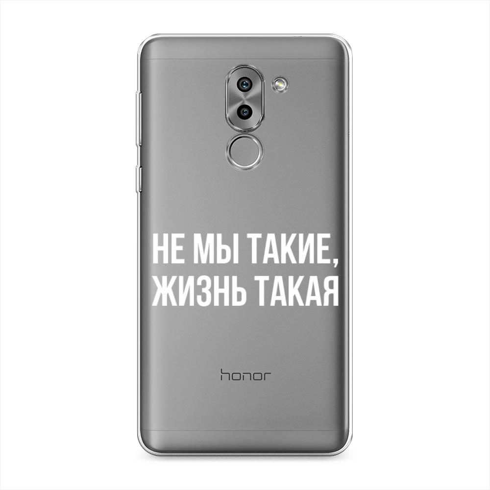 

Чехол Awog на Honor 6X "Не мы такие, жизнь такая", Разноцветный, 60750-6