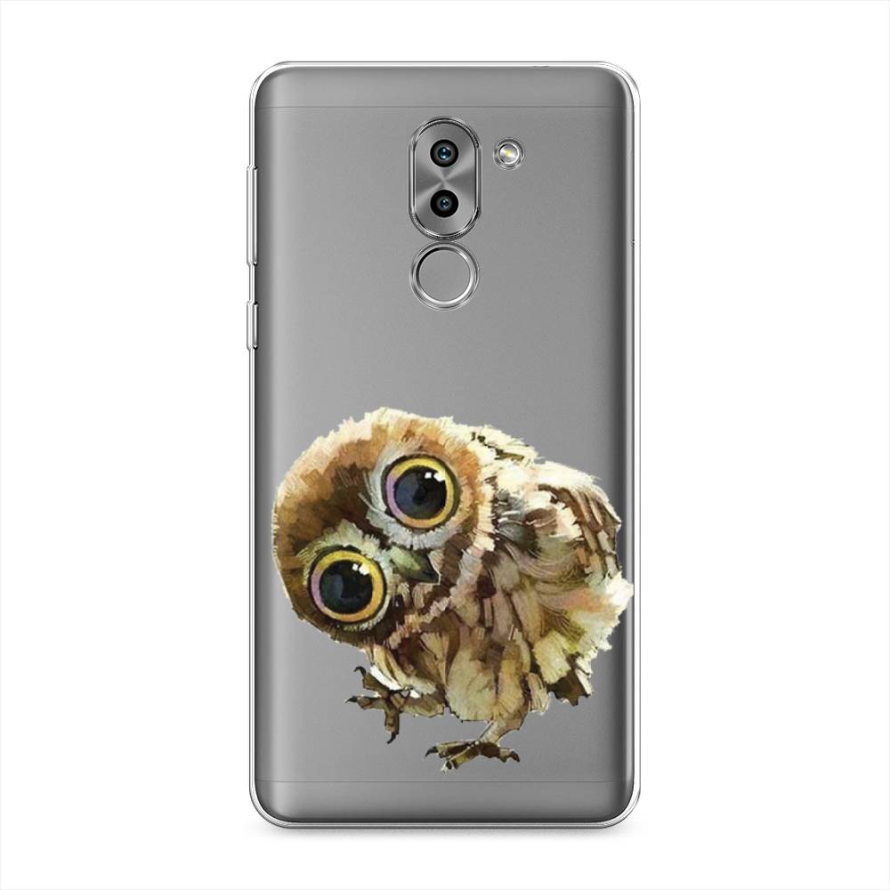 

Чехол Awog на Honor 6X "Любопытный совенок", Разноцветный, 60750-1
