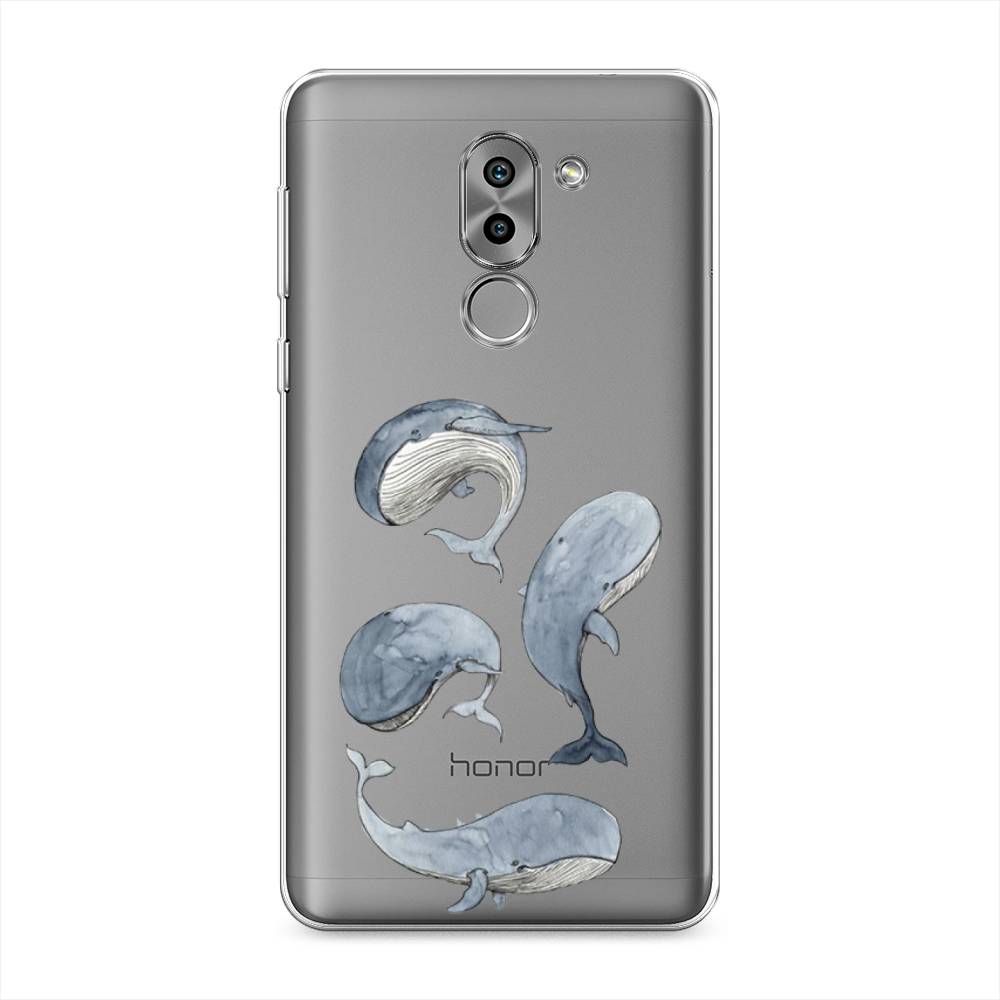 

Чехол Awog на Honor 6X "Киты", Разноцветный, 60750-1