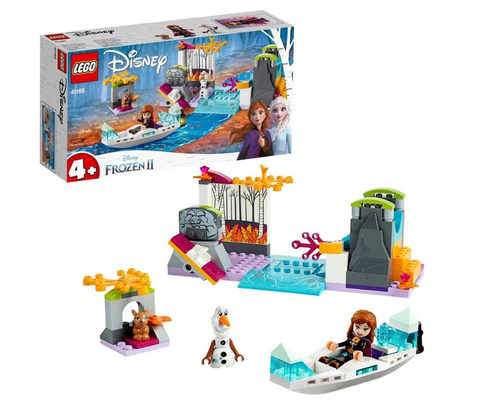 Конструктор LEGO Disney Frozen II 41165 Экспедиция Анны на каноэ конструктор lego disney frozen веселье в замке анны и олафа 4 43204