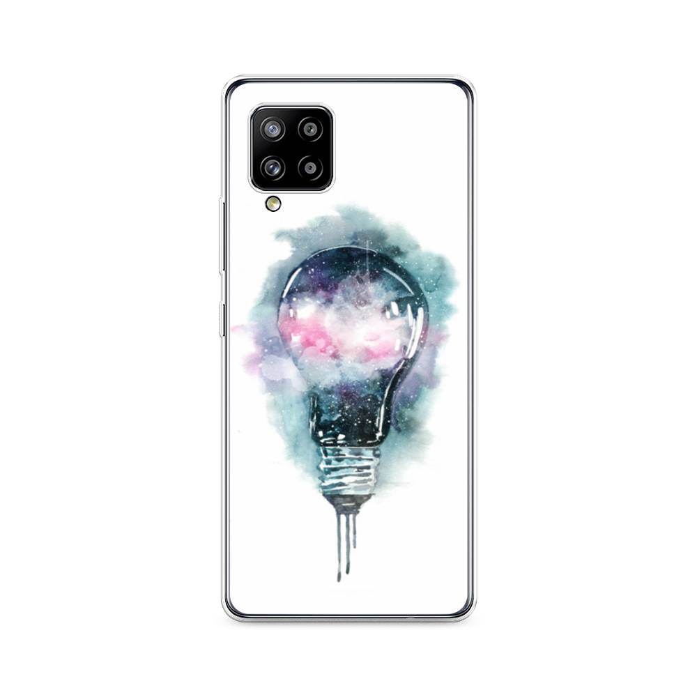 

Чехол на Samsung Galaxy A42 "Волшебная лампа", Белый;серый, 2101750-4