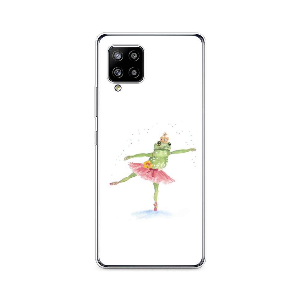 

Чехол на Samsung Galaxy A42 "Лягушка-балерина", Зеленый, 2101750-4