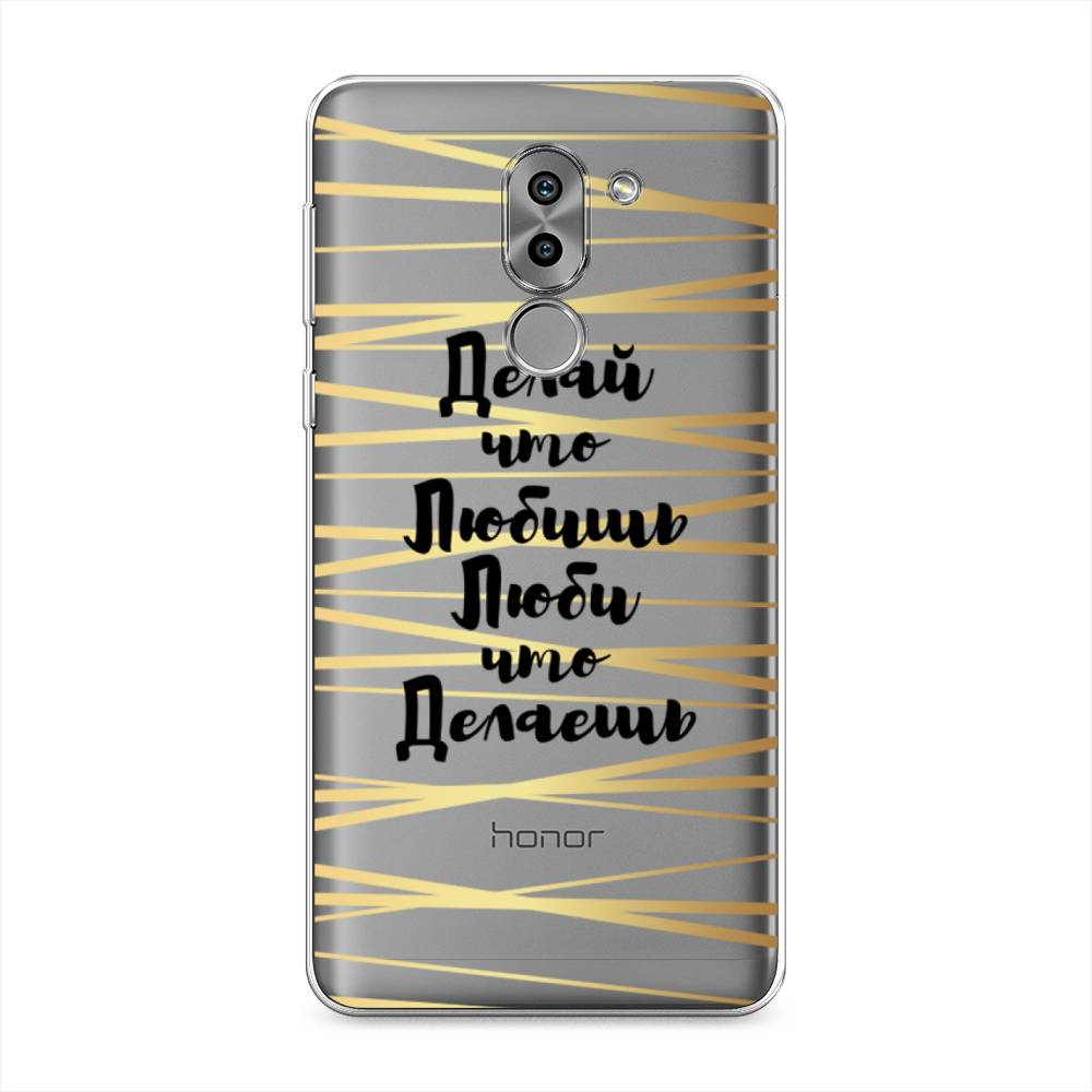 

Чехол Awog на Honor 6X "Делай что любишь", Разноцветный, 60750-7
