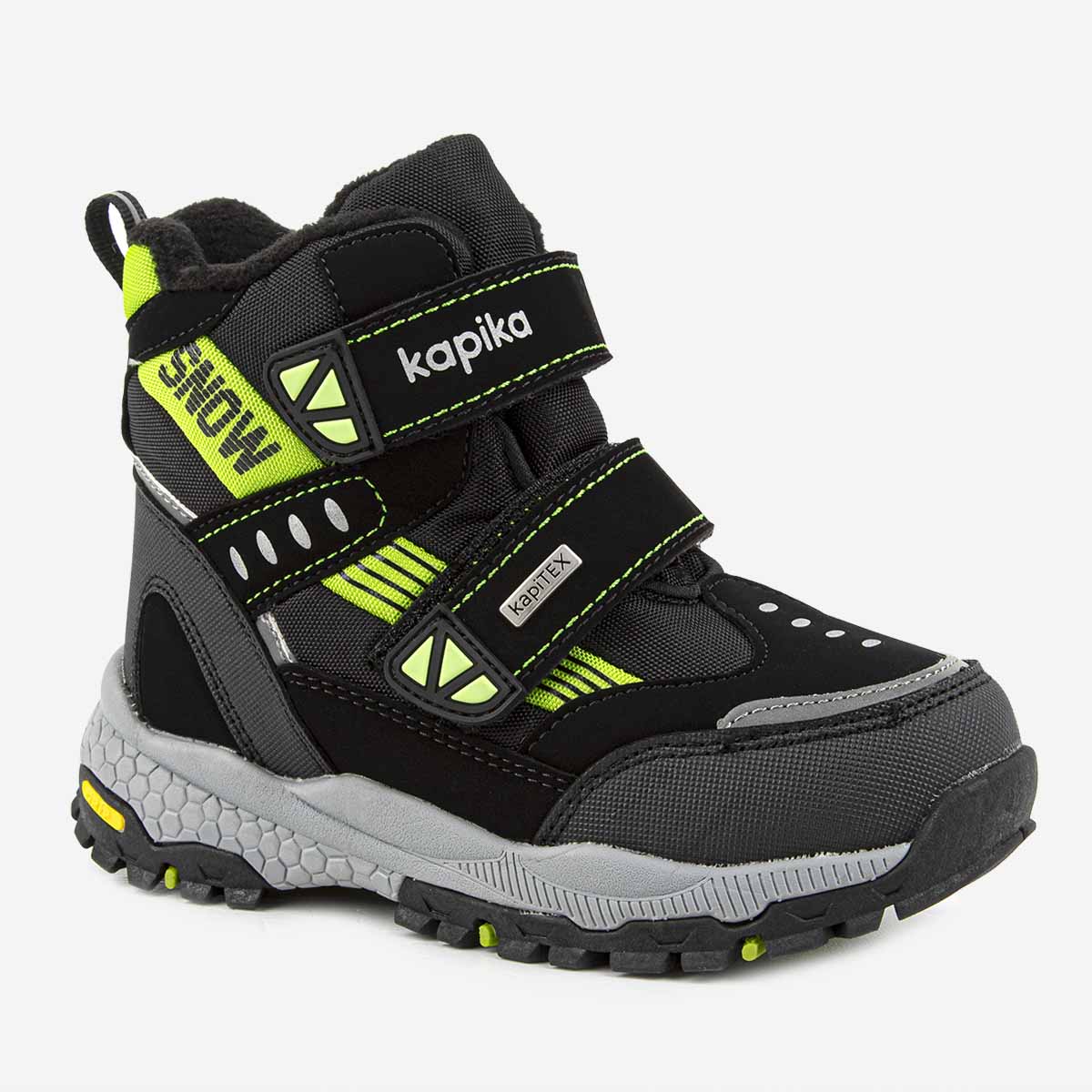 

Ботинки для мальчиков Kapika 42462-1, черный, 29 RU, 42462