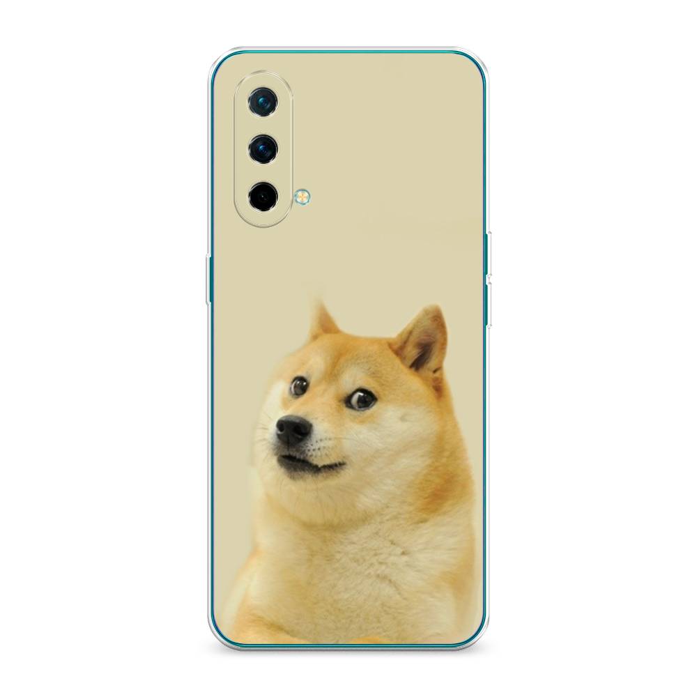 

Чехол Awog на OnePlus Nord CE / ВанПлас Nord CE "Собака подозревака", Коричневый;желтый;бежевый, 151850-9