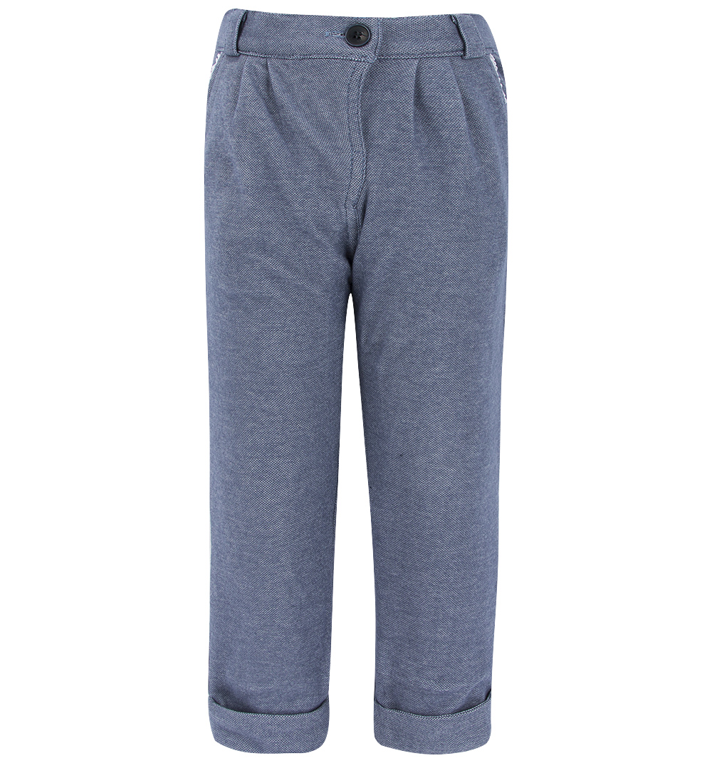 

Брюки Kiki Kids Модница серый/синий р.80, Модница