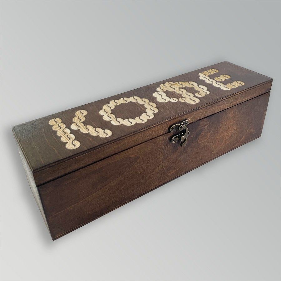 

Коробка для чайных пакетиков из дерева с крышкой - 2, TEABOX-OG-090922-0067