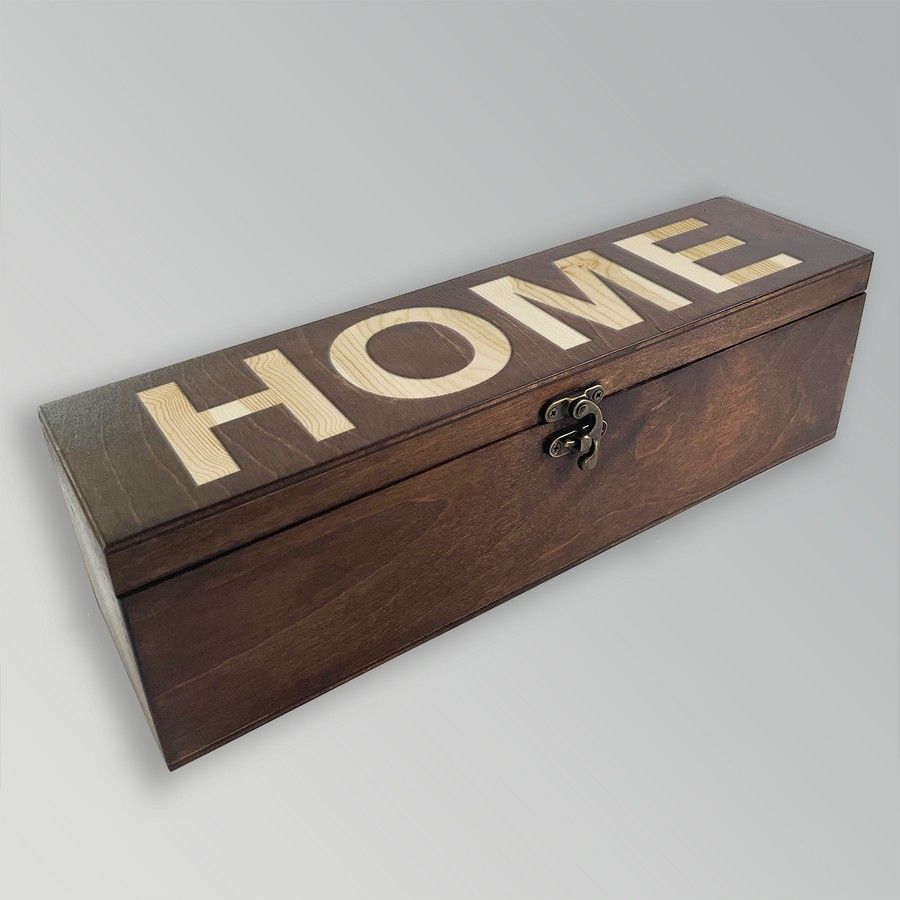 

Коробка для чайных пакетиков из дерева с крышкой - 7, TEABOX-OG-090922-0065