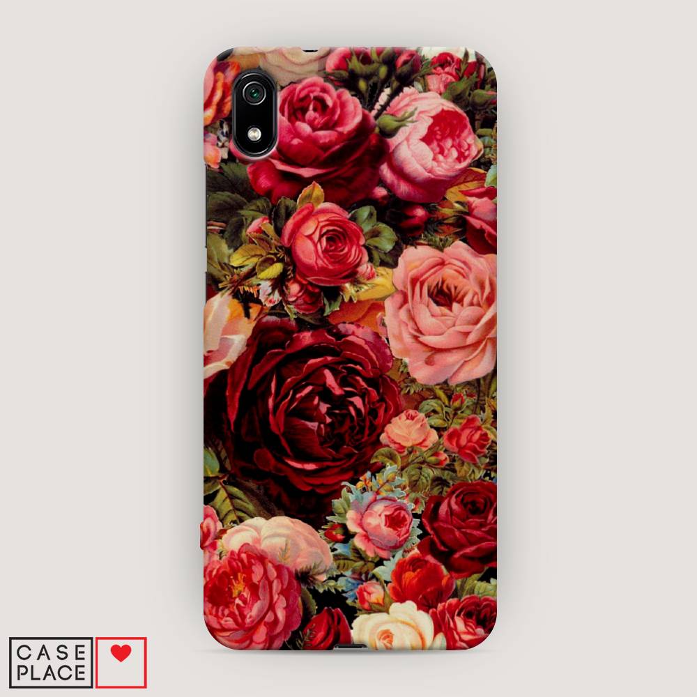 

Пластиковый чехол "Розы винтажные" на Xiaomi Redmi 7A, 35420-6