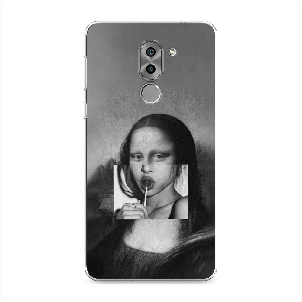 

Чехол Awog на Honor 6X "Mona Lisa sucking lollipop", Разноцветный, 60750-9