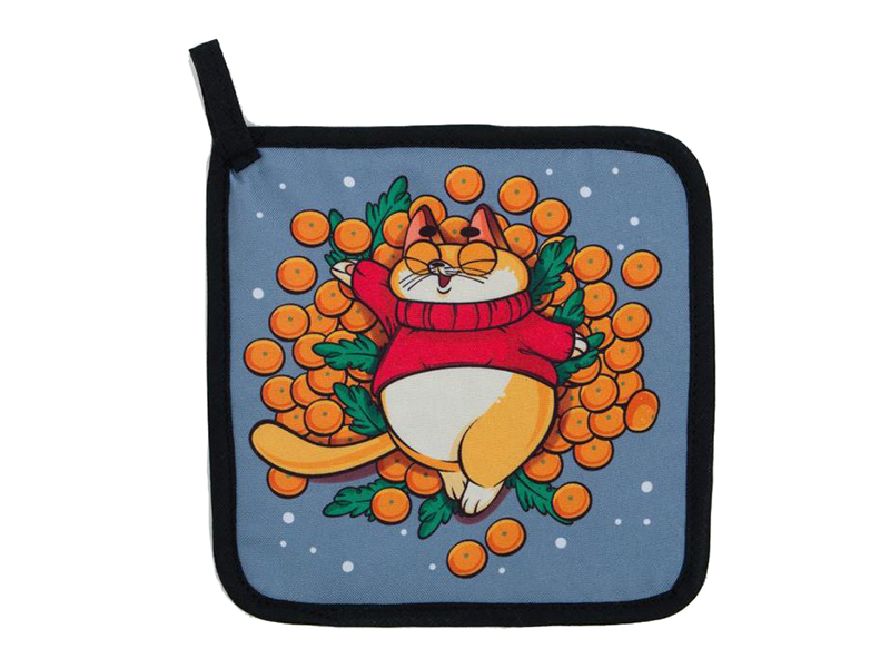

Прихватка Доляна Merry Xmas 6861883, Разноцветный, Merry Xmas